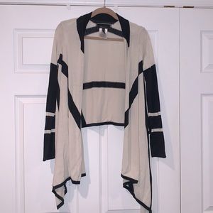 BCBG open cardigan